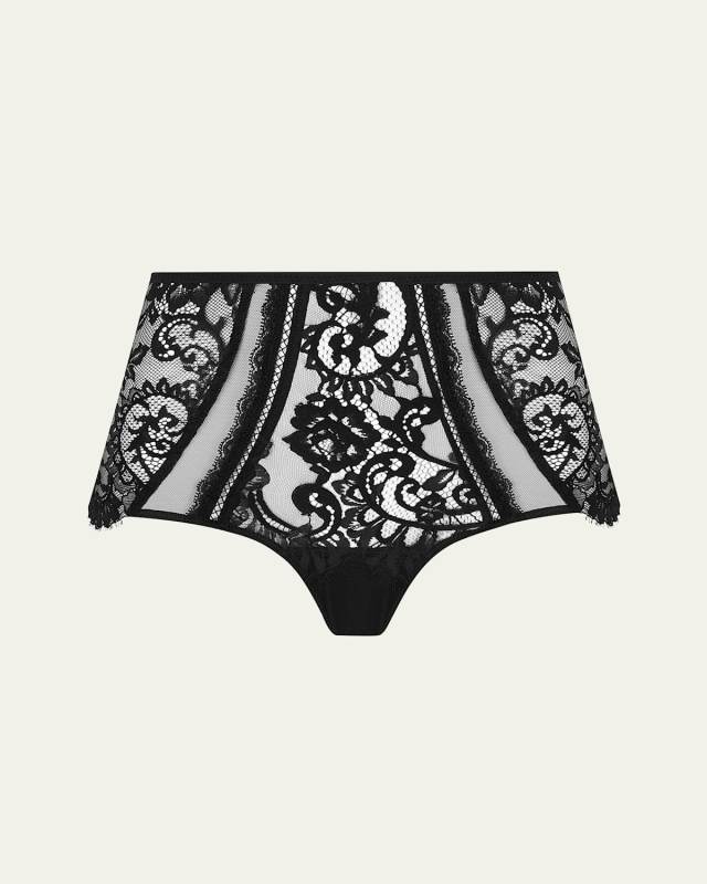 Desirs De Venise Lace & Tulle Boyshorts